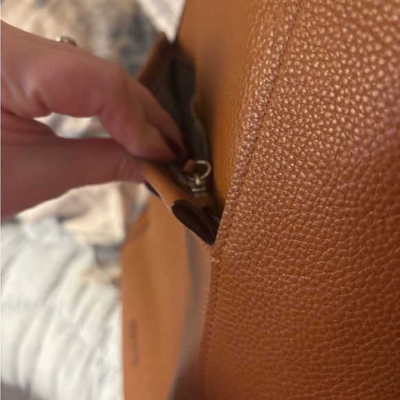 Cole Haan Tan Leather Women's Backpack - Picture 4 of 4